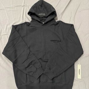 Essentials Charcoal Hoodie